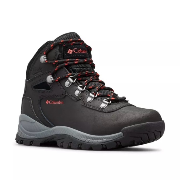 Columbia Newton Ridge Plus Waterpoof Hiking Boots Black Size 7 - Picture 3 of 6